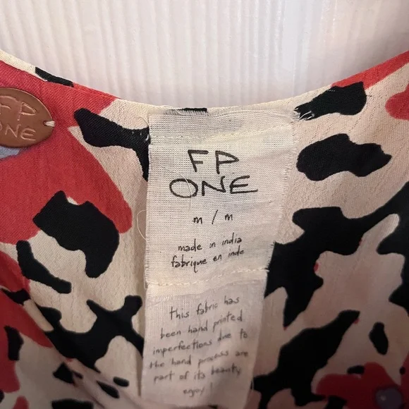 Free people cold shoulder tie dress - Picture 3 of 5